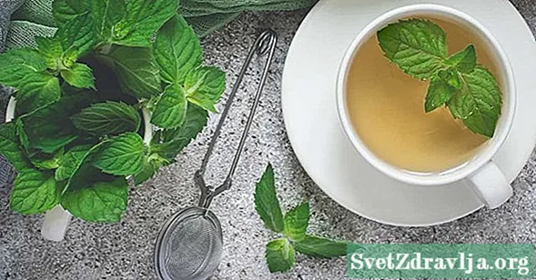 12 Science-Kụziri Uru nke pepemint Tea na Extracts