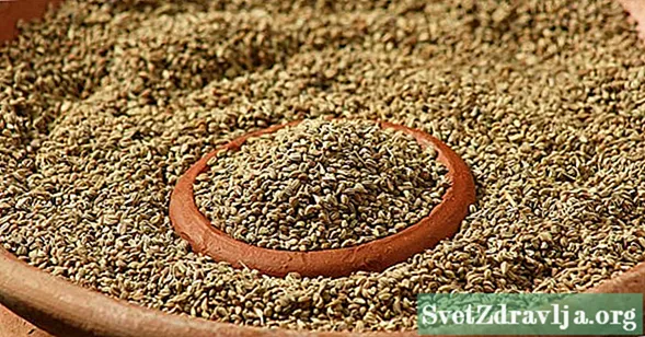 6 vznikajúcich výhod a použitia semien Carom (Ajwain)