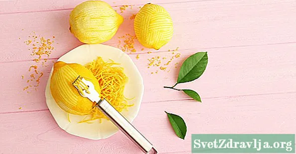 9 fördelar och användningar av citronskal - Wellness