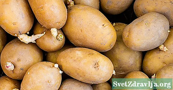 E patate germinate sò sicure da manghjà?
