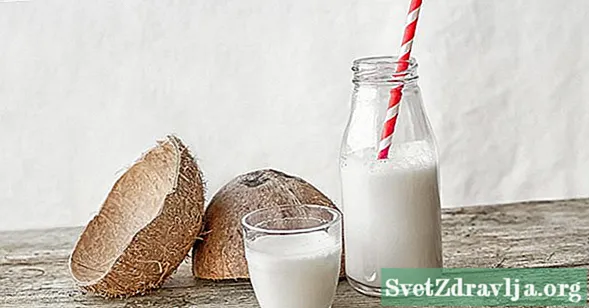 Kokosriekstu piens: ieguvumi veselībai un veselība