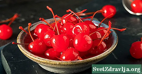 Como são feitas as cerejas de maraschino? 6 razões para evitá-los