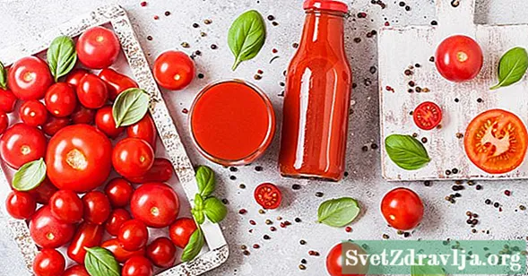 کیا آپ کے لئے ٹماٹر کا رس اچھا ہے؟ فوائد اور نشیب و فراز - فلاح و بہبود کے
