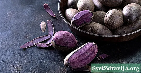 Fuqia e purpurt: 7 përfitimet e patateve të purpurta