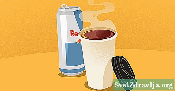 Red Bull супраць кавы: як яны параўноўваюць?