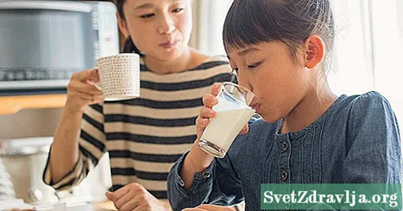 Vad är tonad mjölk och är det hälsosamt?