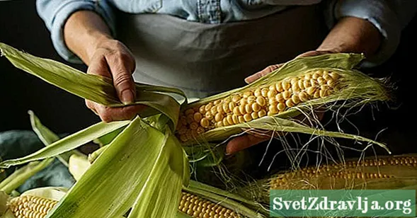 Koks yra kukurūzų miltų ir kukurūzų krakmolo skirtumas?