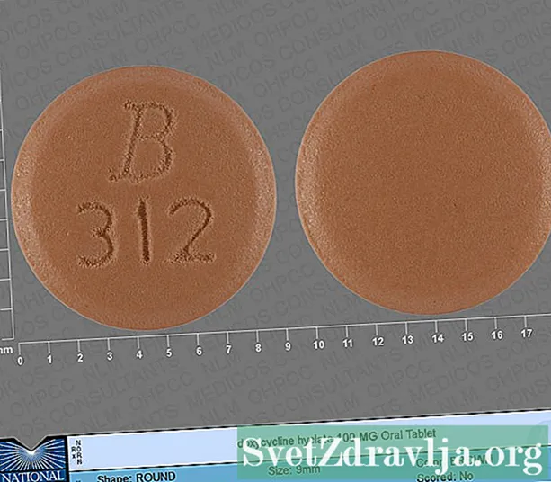 Doxycycline, oral tablet