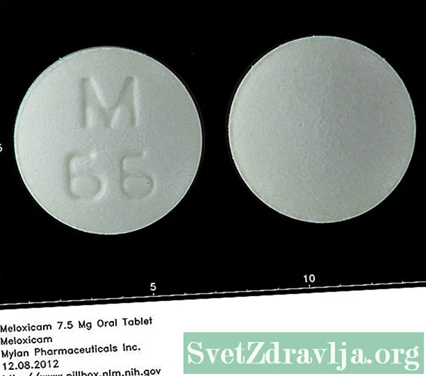 Meloxicam, kibao cha mdomo