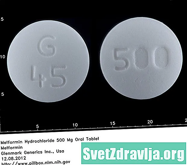 Metformín, perorálna tableta
